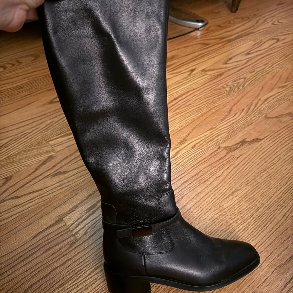 Aquatalia Black Over the Knee Boots